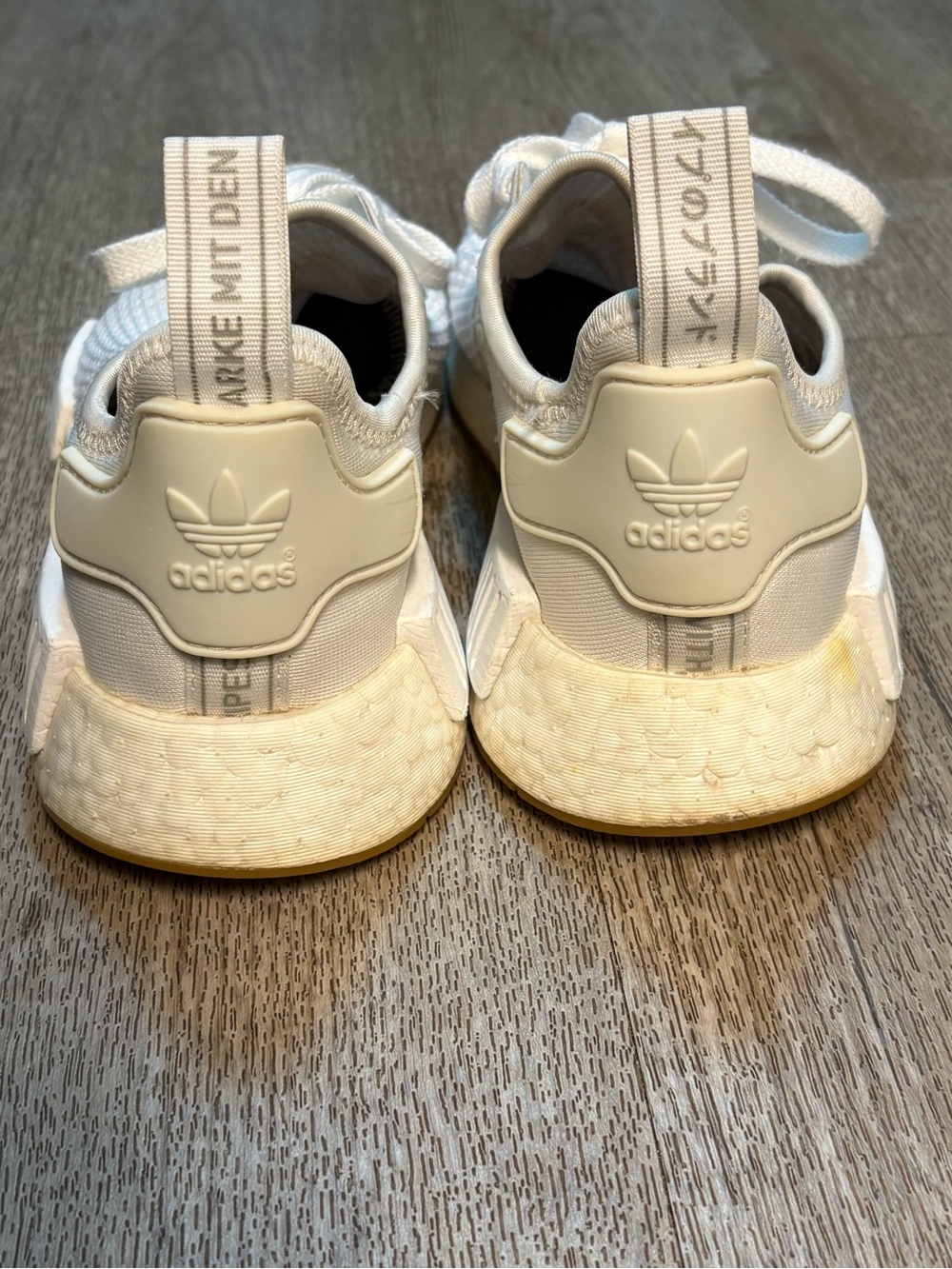 ADIDAS NMD 1 MENS WHITE SNEAKERS SIZE 7 - Picture 6 of 9